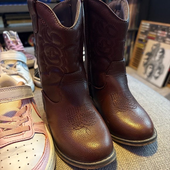 Pink and Black Kids Sneakers - Picture 3 of 6